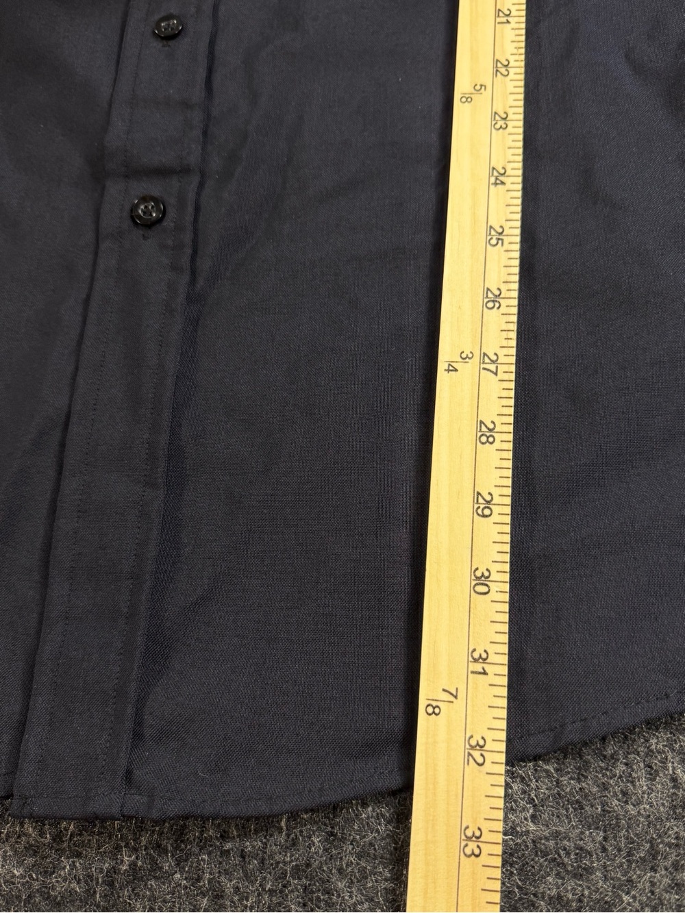 Vintage Flying Cross DeLuxe Navy Police Uniform LongSleeve Made in USA 17 ½ x 33 - Picture 7 of 10